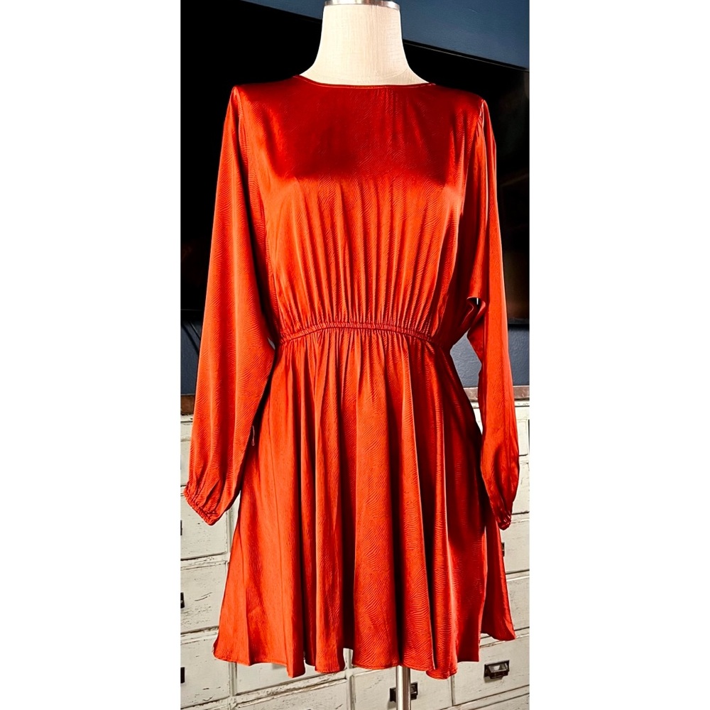 Anthropologie Caballero Longsleeve Mini Dress XS